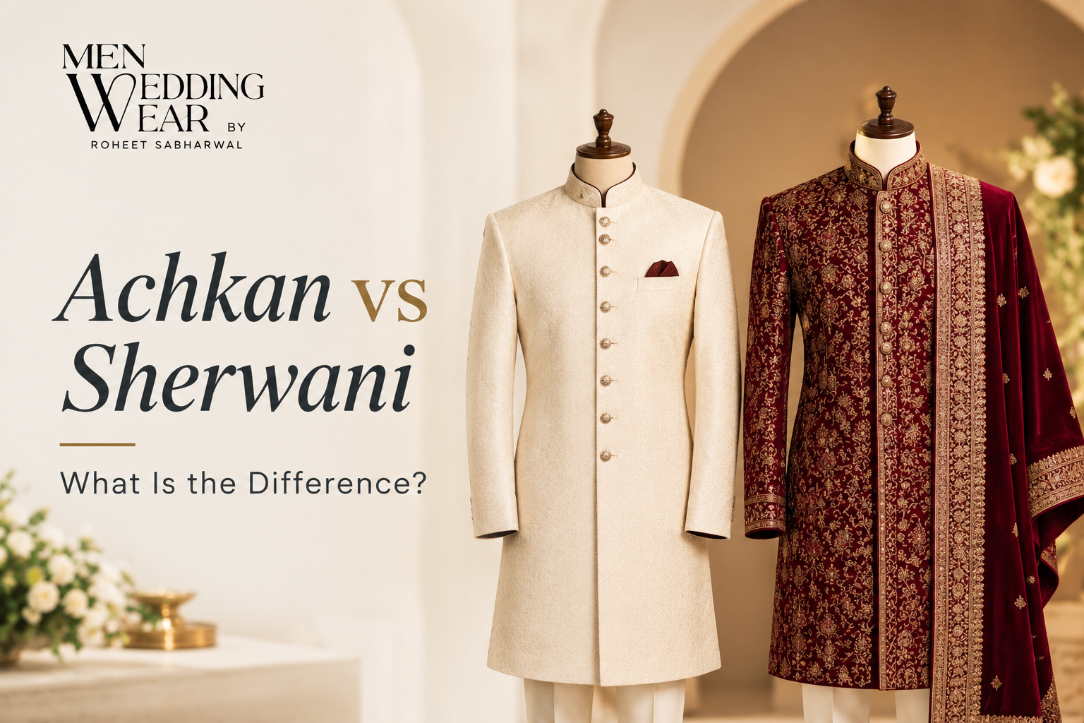 Achkan and Sherwani